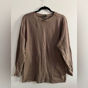 Wild Fable Taupe Long Sleeve Shirt